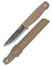 Condor Tool & Knife Terrasaur Fixed 4.15 in Blade Desert Tan Poly Handle (CTK3944-4.1)