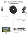 Anlapus 30M 100ft BNC Video and DC Power Cable Extension Cable Lead for CCTV Security Camera DVR System