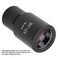 Walfront 10X Microscope Eyepieces Accessories for Optical Microscope Eyepieces Biological Microscopes Lens Adapters for Microscopes Diameter 23.2 mm