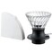 Hario V60 Immersion Switch Coffee Dripper 02 &ndash; Hybrid Pour Over &amp; Immersion Brewer, Heatproof Glass, Adjustable Extraction
