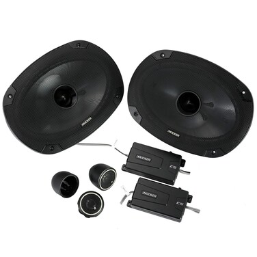 KICKER 46CSS694 CS-Series CSS69 6x9-Inch (160x230mm) Component System with .75-inch tweeters, 4-Ohm (Pair)