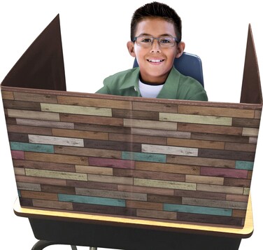 Teacher Created Resources Reclaimed Wood Privacy Screen