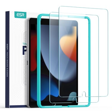 ESR 2 Pack Screen Protector for iPad 9th/8th/7th Generation(10.2 Inch), 9H