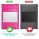 Metronic 50pcs Poly Bubble Mailers 4x8 Inch Bubble Mailers Pink Padded Envelopes #000 Bubble Lined Poly Mailer Self Seal
