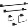 Franklin Brass MAX18-FB Maxted Towel Bar, 18", Flat Black