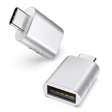 Syntech USB C to USB Adapter Pack of 2, USB 3.0 to Thunderbolt 5/4 Adapter