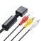 TENINYU TENINYU Audio Video RCA Cable - Game Console Component Accessories Connection AV Cable for PS1 PS2 PS3 Playstation,6FT