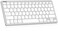 Arteck Compact Wireless Bluetooth Keyboard for iPad Tablet iPhone PC Silver