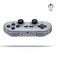8Bitdo SN30 Pro Bluetooth Controller with Hall Effect Joystick (Gray)