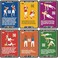 Stack 52 Kettlebell Exercise Cards. Workout Playing Card Game. Video Instructions Included. Learn Kettle Bell Moves and Conditioning Drills. Home Fitness Training Programme.