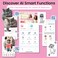 Phomemo Sticker Maker, Bluetooth Thermal Inkless Mini Printer for Girls DIY