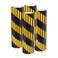 GUEQUITLEX Garage Protector Foam Column Guard - Reflective Edge Protector - 4 Pack Pole Guard - Wall and Bumper Guard