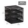 Mind Reader 3 Tier Drawer Organizer, Black