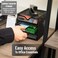 Mind Reader 3 Tier Drawer Organizer, Black