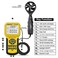 BTMETER BT-846A Pro HVAC Anemometer Measures Wind Speed Wind Flow Wind Temperature CFM Air Flow Velocity Meter with Backlight MAX MIN AVG