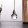 LONGSHENG - SINCE 2001 - Ceiling Fan Pull Chain, 2pcs Clear 30mm Diameter Crystal Ball Fan Pull Chain, 20 Inches Fan Pulls Set with Connector Ceiling Fan Pull Chain Ornaments Lighting Accessories