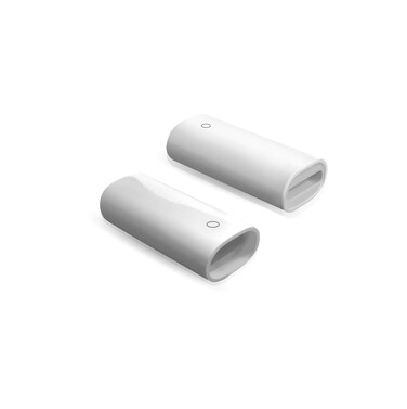 TechMatte Charging Adapter Cable for Apple Pencil and iPad Pro (2 Pack,White)