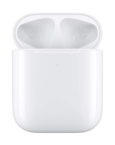 Apple - AirPods Wireless Charging Case, White - MR8U2AM/A