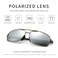 SUNGAIT Ultra Lightweight Rectangular Polarized Sunglasses UV400 Protection
