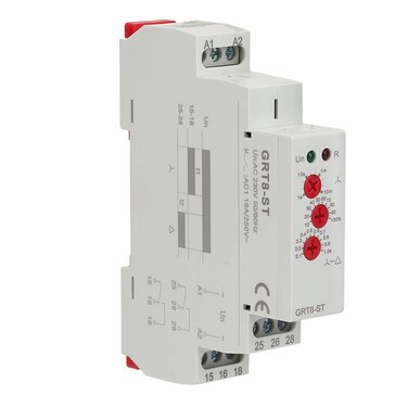YWBL-WH GRT8-ST Delay On Timer Soft Starter, Electronic Timer Delay Motor Starter Control, AC/DC12V~240V
