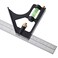 Mr. Pen- Combination Square, 30cm Combo Square, Carpentry Tools, Carpenter Square, Woodworking Tools, Metal Ruler, Framing Square, T Square, T Ruler, Combination Square Set, Square Tool, Metal Square