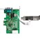 StarTech 2-port PCI Express RS232 Serial Adapter Card - PCIe RS232 Serial Host Controller Card - PCIe to Serial DB9-16950 UART - Low Profile Expansion Card - Windows, macOS, Linux (PEX2S953LP)
