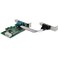 StarTech 2-port PCI Express RS232 Serial Adapter Card - PCIe RS232 Serial Host Controller Card - PCIe to Serial DB9-16950 UART - Low Profile Expansion Card - Windows, macOS, Linux (PEX2S953LP)