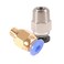 AITRIP PC4-M6 Pneumatic Plug Fitting + PC4-M10 Quick Straight Fit for 3D Printer Bowden Extruder 20pcs