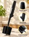 Zulay Kitchen Ground Beef Chopper Tool - Meat Chopper, Smasher, Masher - Heat Resistant Plastic Handle - Black
