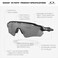 Oakley Men's Oo9208 Radar Ev Path Rectangular Sunglasses