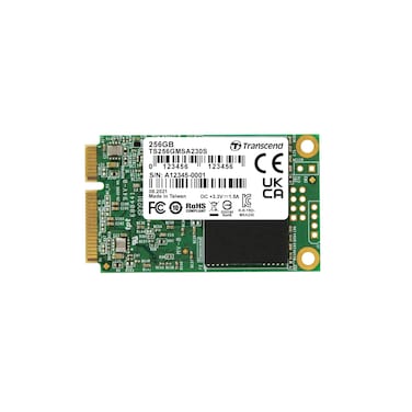 Transcend TS256GMSA230S 256GB mSATA 2,5" SSD 230S SATA III 6Gb/s interface, Silver