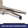 IRWIN VISE-GRIP Welding Pliers, Fast Release, C-Clamp Locking, 11-Inch (IRHT82584)