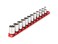 TEKTON 3/8 Inch Drive 6-Point Socket Set with Rail, 12-Piece (8-19 mm)   SHD91102