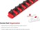 TEKTON 3/8 Inch Drive Deep 6-Point Socket Set, 12-Piece (8-19 mm)   SHD91106