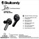 Skullcandy S2SSW-M003 Indy Truly Wireless Earbuds with Bluetooth Microphone - Black
