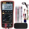 Thsinde Auto-Range Digital Multimeter 20000 Counts 4 1/2 DC AC Resistance Capacitance Peak Hold True RMS NCV Diode Tester