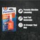 Permatex 2521 High Strength Removable Threadlocker Orange Liquid, 1 ml