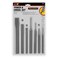 Performance Tool W759 5 Piece 8" Long Brass Pin Punch, 1 Pack
