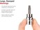 TEKTON 3/8 Inch Drive x T50 Torx Bit Socket   SHB14250