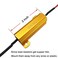 LivTee 4Pcs 50W 6ohm Load Resistors - Fix LED Bulb Fast Hyper Flash Turn Signal Blink Error Code