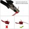 LivTee 4Pcs 50W 6ohm Load Resistors - Fix LED Bulb Fast Hyper Flash Turn Signal Blink Error Code