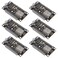 AiTrip 6pcs ESP8266 NodeMCU LUA CH340 ESP-12E WiFi Internet Development Board 4M Flash Serial Wireless Module for Arduino IDE/Micropython New Version