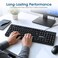 Manhattan USB Wired Keyboard, 104 Keys, Built-in USB Cable, LED Indicators, Black, Built-in USB Cable with 1.5 m Length
