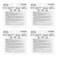 Ardell False Eyelashes Regular Medium Black 4 Pack