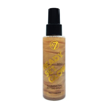 W7 Ready/Set/Glow - Illuminating Setting Spray 100ml Gold