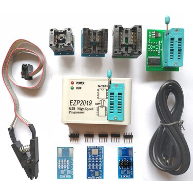 ICTOLTOL SETCTOP EZP2019 High Speed USB SPI chip Programmer IC eprom Programmer Socket Support 24 25 93 EEPROM Flash Bios