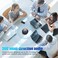 KAYSUDA Bluetooth Conference Speakerphone Wireless Microphone and Speaker for Mobile Phone and Computer, USB Office Speakerphone for Skype, Zoom