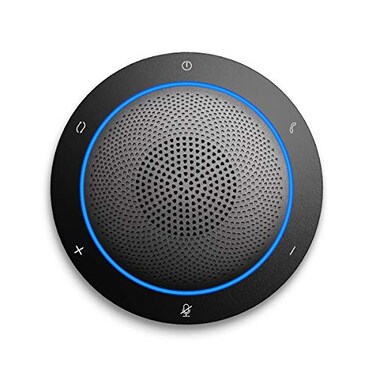 KAYSUDA Bluetooth Conference Speakerphone Wireless Microphone and Speaker for Mobile Phone and Computer, USB Office Speakerphone for Skype, Zoom