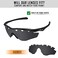 TRUSHELL Polarized Replacement Lenses   Rubber Kits for Oakley M2 Frame Vented OO9212 Sunglass