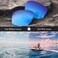 TRUSHELL Polarized Replacement Lenses   Rubber Kits for Oakley M2 Frame Vented OO9212 Sunglass